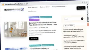 Publish Guest Post on thebusinessofyorkshire.co.uk