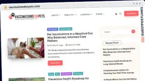 Publish Guest Post on vaccinationsforpets.com