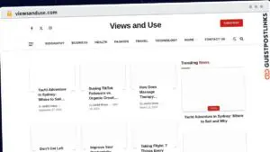 Publish Guest Post on viewsanduse.com