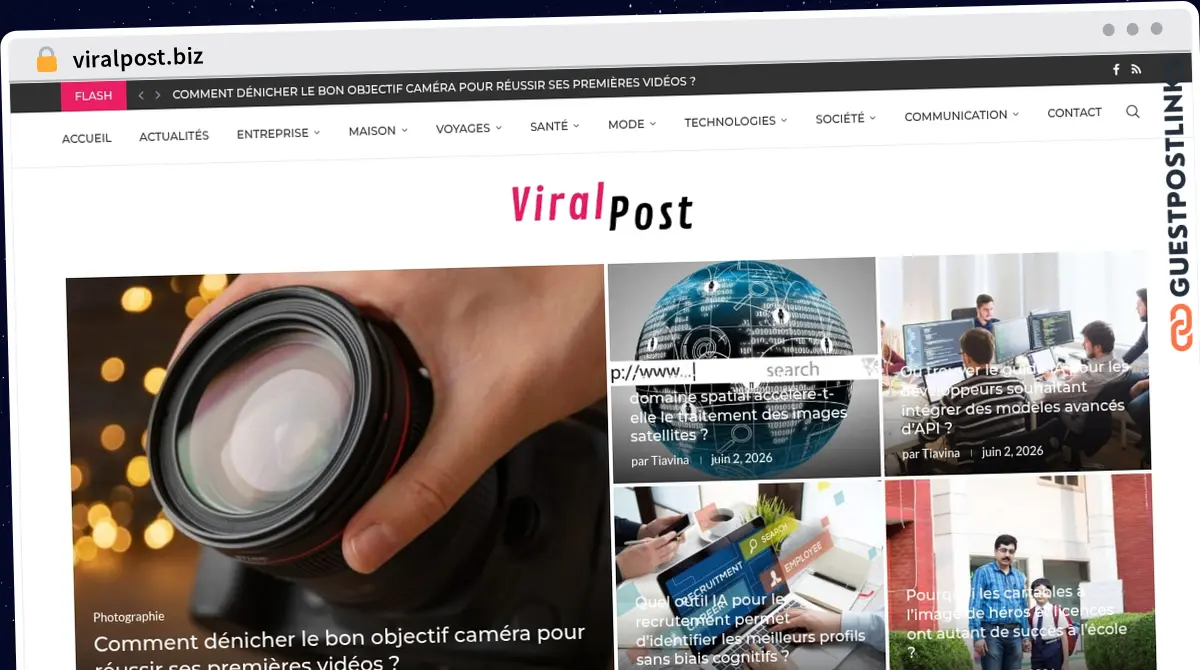Publish Guest Post on viralpost.biz