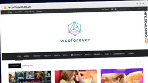 Publish Guest Post on wcoforever.co.uk