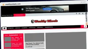 Publish Guest Post on wealthywheels.com