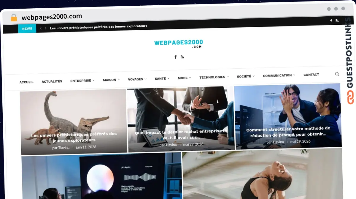 Publish Guest Post on webpages2000.com