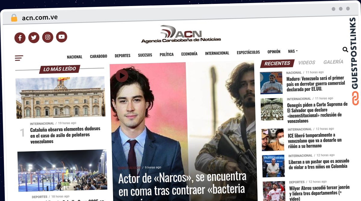 Publish Guest Post on acn.com.ve