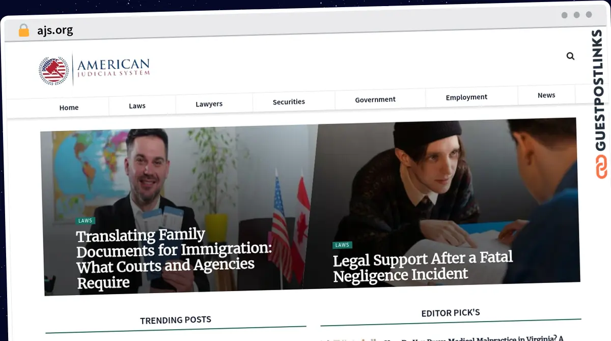 Publish Guest Post on ajs.org