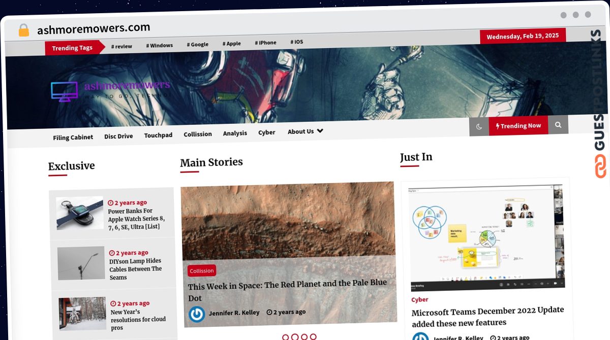 Publish Guest Post on ashmoremowers.com