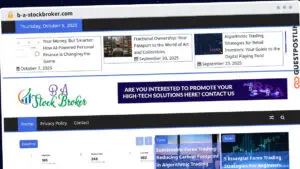 Publish Guest Post on b-a-stockbroker.com