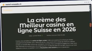 Publish Guest Post on bestof-romandie.ch