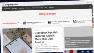 Publish Guest Post on bingbengo.com