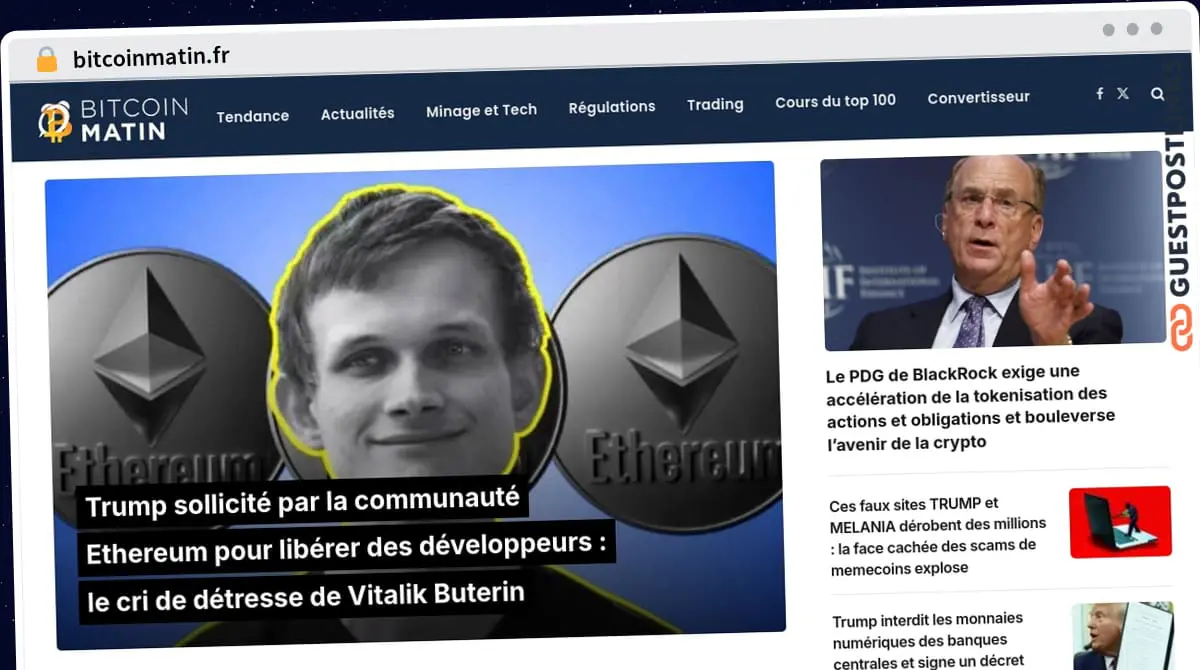 Publish Guest Post on bitcoinmatin.fr