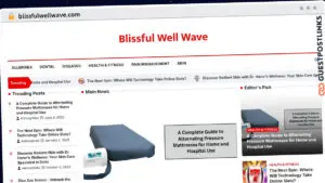 Publish Guest Post on blissfulwellwave.com