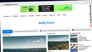 Publish Guest Post on boltyforts.com