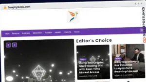 Publish Guest Post on brophybirds.com