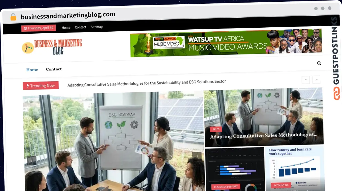 Publish Guest Post on businessandmarketingblog.com