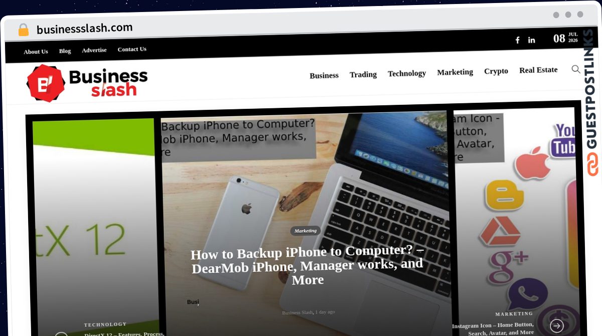 Publish Guest Post on businessslash.com