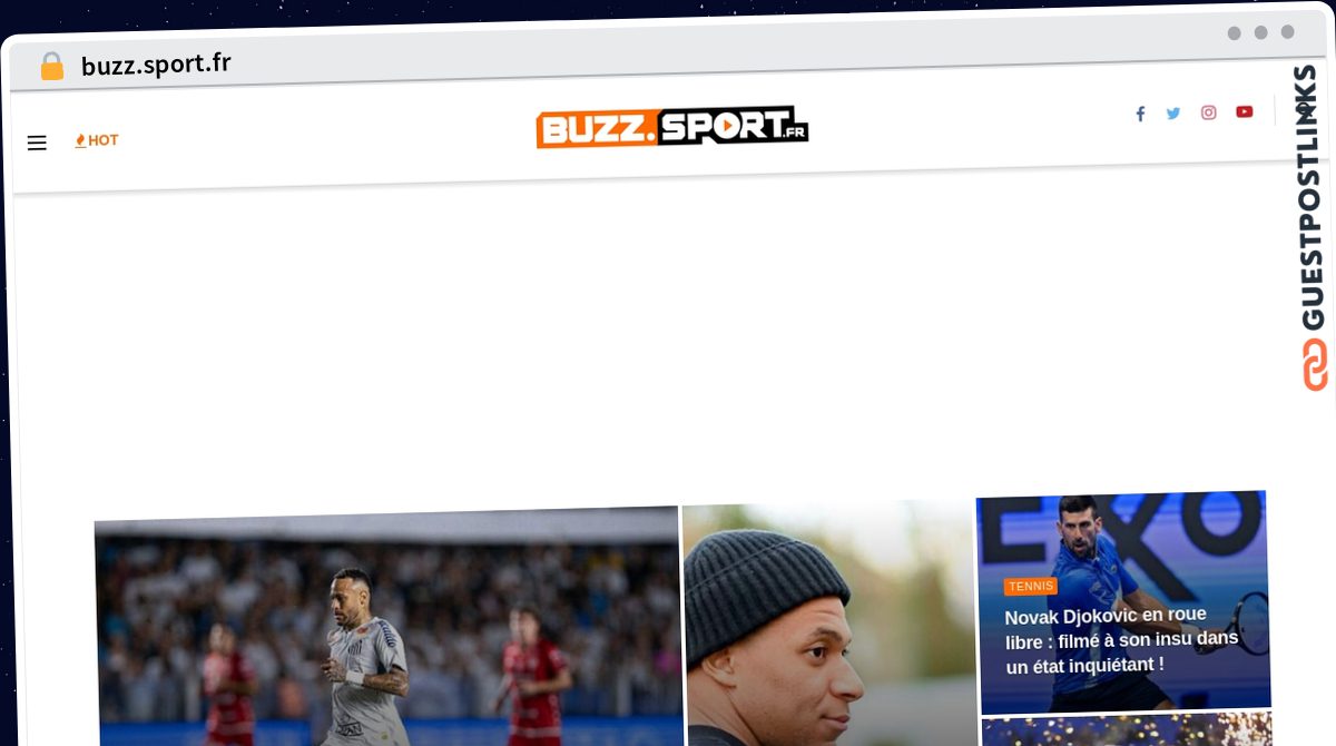 Publish Guest Post on buzz.sport.fr