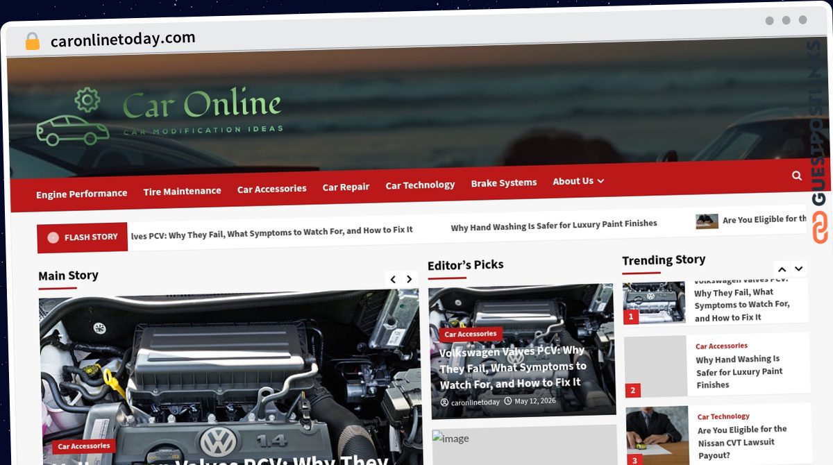 Publish Guest Post on caronlinetoday.com