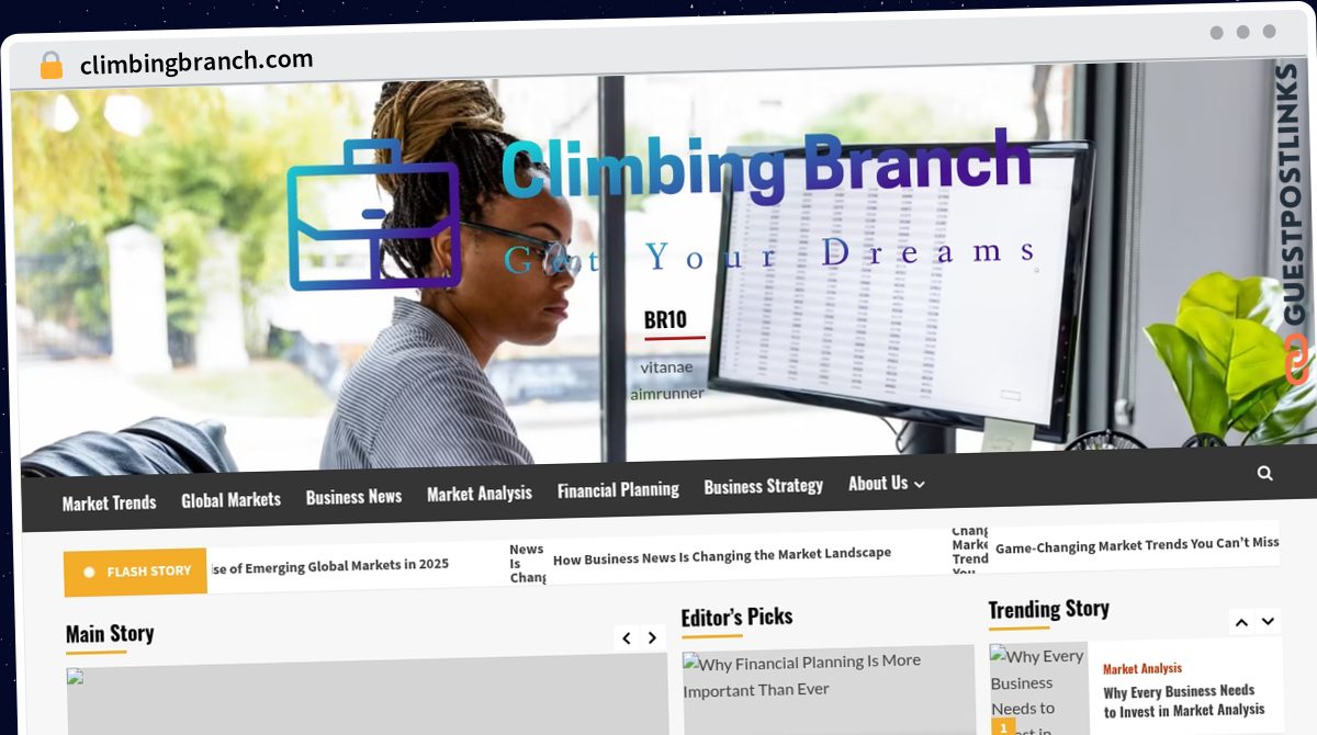 Publish Guest Post on climbingbranch.com