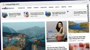 Publish Guest Post on crazysprings.com