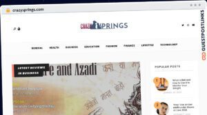 Publish Guest Post on crazysprings.com