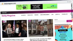 Publish Guest Post on dailymagzine.com
