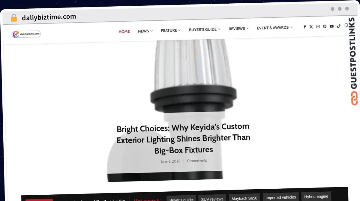 Publish Guest Post on daliybiztime.com