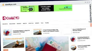 Publish Guest Post on domikyo.com