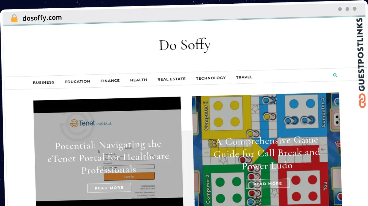 Publish Guest Post on dosoffy.com