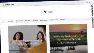 Publish Guest Post on drinss.com