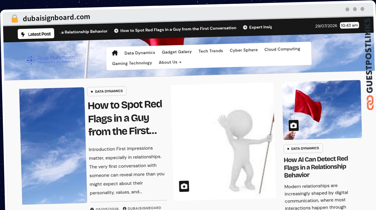 Publish Guest Post on dubaisignboard.com