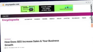 Publish Guest Post on encylopedie.com