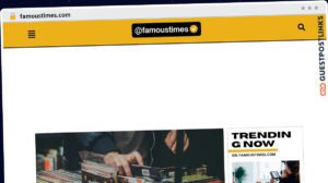 Publish Guest Post on famoustimes.com