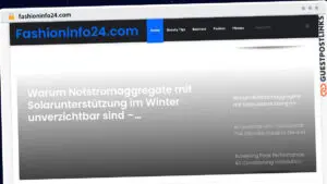 Publish Guest Post on fashioninfo24.com