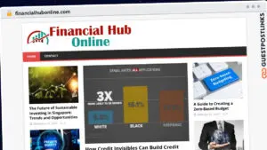 Publish Guest Post on financialhubonline.com