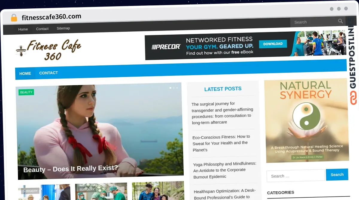 Publish Guest Post on fitnesscafe360.com