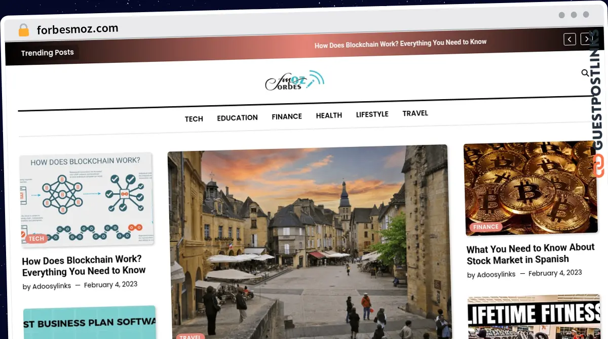 Publish Guest Post on forbesmoz.com