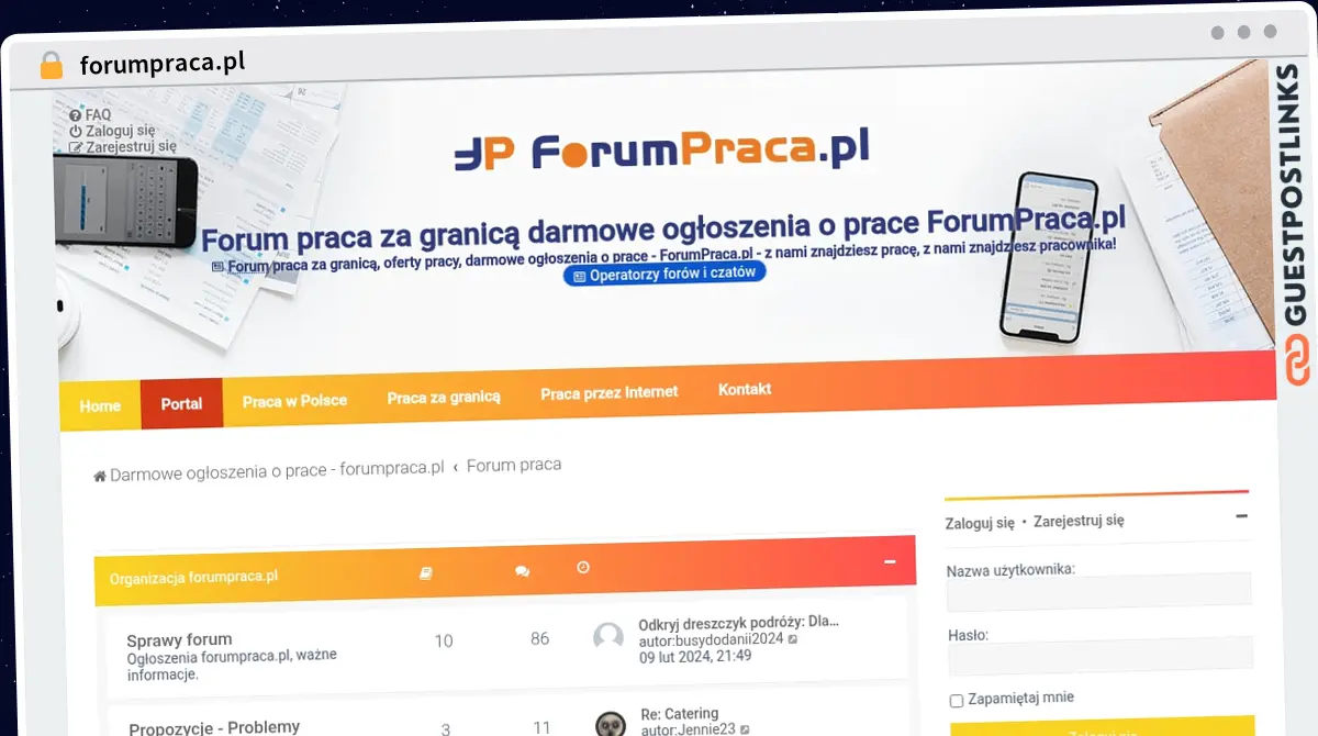 Publish Guest Post on forumpraca.pl