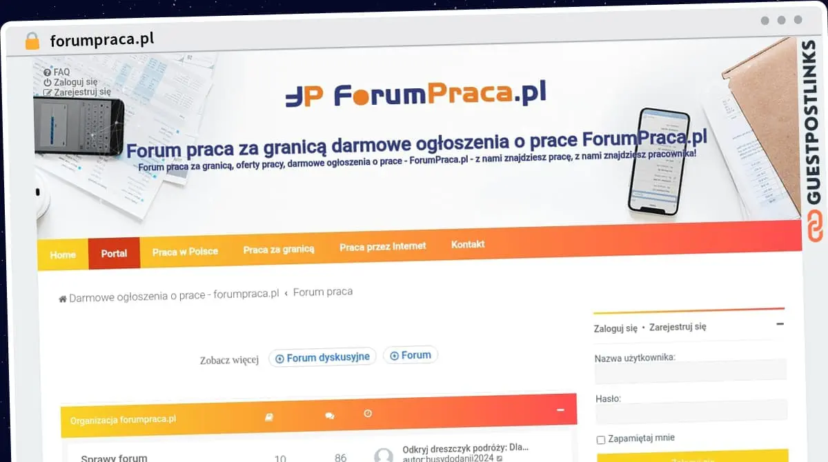 Publish Guest Post on forumpraca.pl