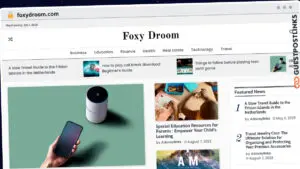 Publish Guest Post on foxydroom.com