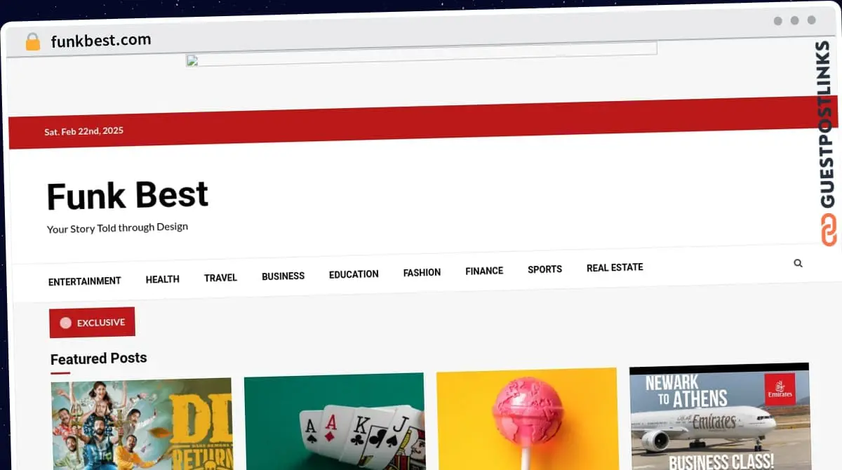 Publish Guest Post on funkbest.com
