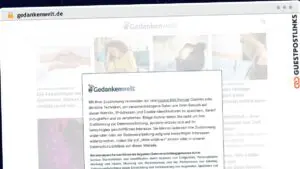 Publish Guest Post on gedankenwelt.de