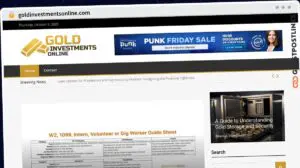 Publish Guest Post on goldinvestmentsonline.com