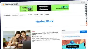 Publish Guest Post on hardoowork.com