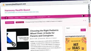 Publish Guest Post on harmonyhealthquest.com