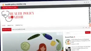 Publish Guest Post on health-policy-monitor.org