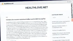 Publish Guest Post on healthlove.net