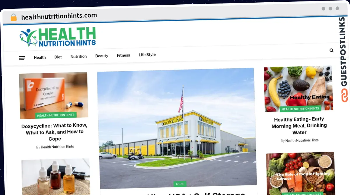 Publish Guest Post on healthnutritionhints.com