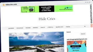 Publish Guest Post on hidecries.com