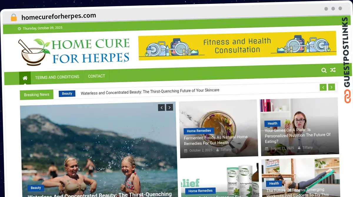 Publish Guest Post on homecureforherpes.com