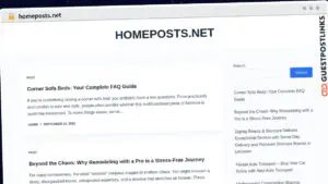 Publish Guest Post on homeposts.net